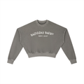 "Backroad Barbie" - Vintage Washed Cropped Sweatshirt