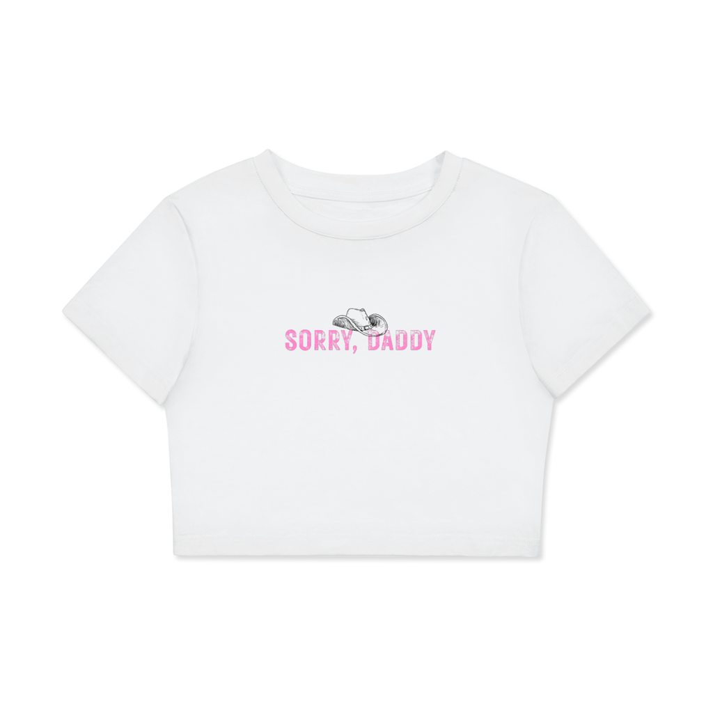 Fitted Crop Cotton T-Shirt