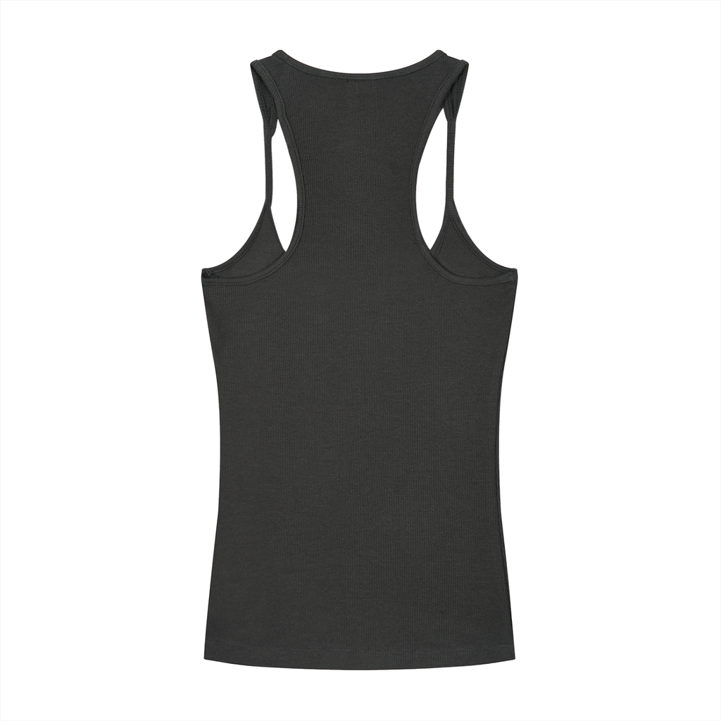 Backroad Barbie - Slim Fit Ribbed Tank Top