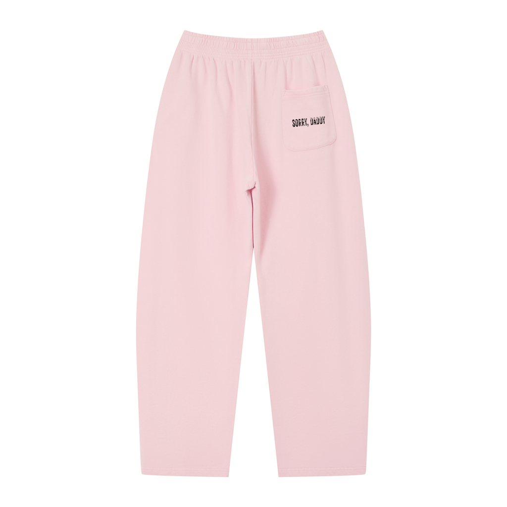 "Pocket Logo" Unisex Vintage Wash Loose Sweatpants